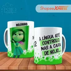Caneca Divertidamente Personalizada COM SEU NOME