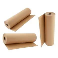 Papel Semi Kraft Pardo em Rolo 90cm x 50m – Bobina para Embalagem de Caixa