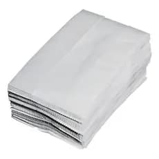2.000 Guardanapo Tv Balcão 13x13 Papel Seda Branco Padaria Branco
