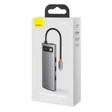 Hub Usb-C Baseus 8 Em 1 Dockstation Hdmi 4K Thunderbolt 3.0