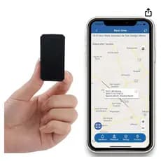 Localizador GPS para Personas, Mini GPS Tracker Rastreador GPS Portátil en Tiempo Real, Impermeable Anti-perdida para Niños, Límite de Velocidad y Geo-Cerca, Oculto, Alarma Anti-Robo TK901