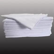 Flanela Branca 40x60 Para Limpeza Geral - 6 Uni