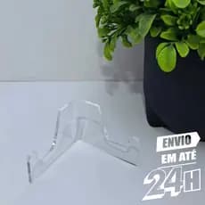 Suporte Expositor de Celular em Acrílico Cristal