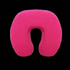 NECK PILLOW MEDIO COR ROSA VISCO ELÁSTICO