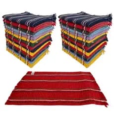Kit 05 Tapetes de Banheiro Atoalhado Várias Cores