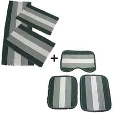 Kit de Banheiro + Kit Passadeira Tapete Cozinha 3 Peças Promoção Preço baixo