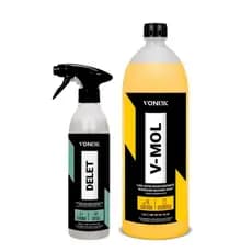 Delet Limpador Pneus + Shampoo Desengraxante V-mol Vonixx
