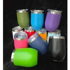 Copo Cuia Térmico Inox com Tampa Antivazamento 360ml