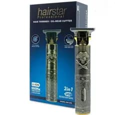 Máquina de Corte de Cabelo Sem Fio HAISTAR KM-203 | Aparador Profissional Recarregável
