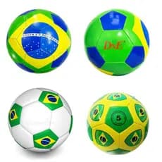 KIT DE 10 /20 Bola De Futebol Capotão Costura Reforçada Tamanho N5 Oficial DNE