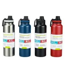 Garrafa Térmica 800ml Inox com Alça/Esportiva Quente e Frio  Várias Cores