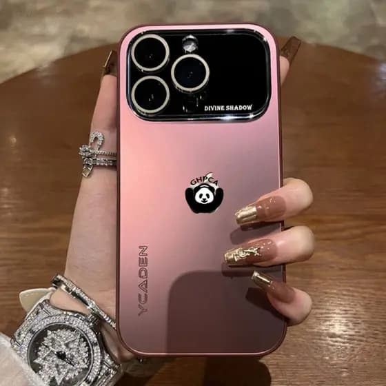 Nova Capa De Luxo À Prova De Choque  De Câmera Ag iPhone17  Pro Max 16  15 14 13 12 11