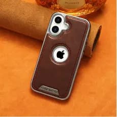 Adequado para Apple 16promax capa de telefone magnética High-End caso de couro de negócios iPhone15/14/13 caso de cartão