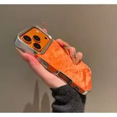 Capa Protetora De Couro De Luxo Adequada Para iPhone 11 12 13 14 15 Plus 16 17 Pro Max