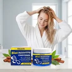 Condicionador De Cabelo Azul 120g , Cuidados Diários Suaves E Hidratantes , Nutre Cabelos Sedosos