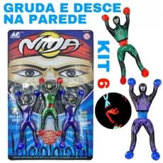 ninja Escaladores Kit 6 Brinquedo