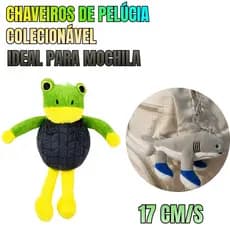 Chaveiro Pelúcia Personagens Engraçados Estilo Brainrot Trend Viral