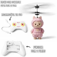 Mini Drone Infantil Voador Recarregável com Sensor