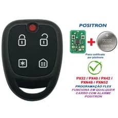 Controle Alarme Positron Modelo PXN48 Serve Para Toda Linha