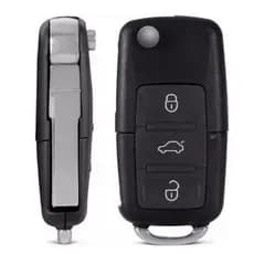 Chave Canivete VW Gol Voyage Saveiro Fox Polo Golf Bora G2 G3 G4 G5