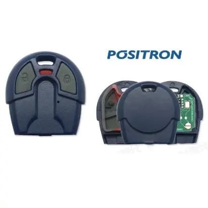 Controle Remoto Para Alarme Positron Fiat Uno Siena Palio Strada Azul