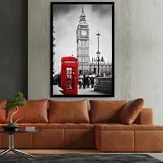 Quadro Decorativo Londres 2 Casa Sala Quarto Decoração Parede