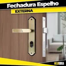 Fechadura Italy Class Oxidada Silvana - Externa Interna Banheiro