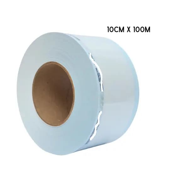 Bobina Rolo papel para esterilização 10cmx100m - Pollitex