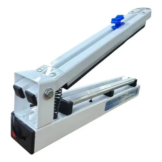 Seladora Papel Grau Cirúrgico Odontológica Bivolt Top Seal metal Master c/ Guilhotina 30cm biomeck  - Bio Meck