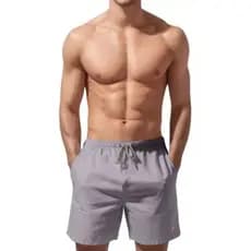 Short Bermuda Praia Linho Mauricinho Masculino Verão Social