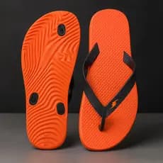 Chinelo masculino moderno para o dia a dia confortável macio resistente em borracha premium