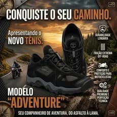 Tênis masculino adventure para Trilha Aventura Conforto e Resistência Envio Imediato 38 ao 44