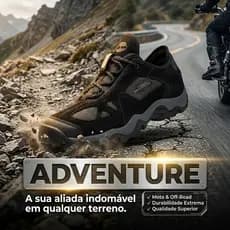Tênis masculino adventure Versátil Moderno Aventura Leve Confortavel e Resistência Envio Imediato