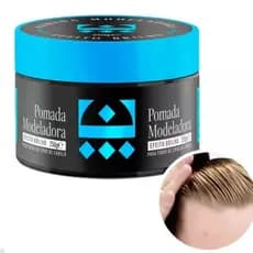Pomada Modeladora Masculina Efeito Brilho 250g Fixação Forte