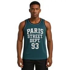 Camiseta Regata Unissex Estampada Para Academia Corrida e Treino Paris Street