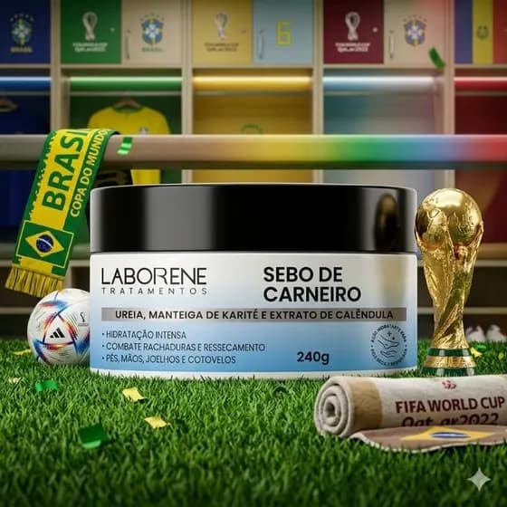Sebo De Carneiro Laborene 240g