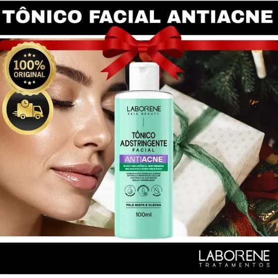 Tônico Adstringente Facial Antiacne 100ml e 250ml Laborene