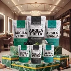 ARGILA EM PÓ 100g ou 300g - Rosto, Corpo e Cabelo - laborene