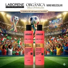 Kit Escova Orgânica Nano Molec. Laborene Professional 250ml