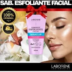 Sabonete Esfoliante Facial Makeup Laborene 100ml
