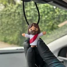 Cheirinho para Carro Jesus Cristo (Aromatizador e Decorativo Automotivo)