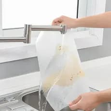 Tapete Kit 6 tapetes Antiderrapante Multiuso Forro Prateleiras Lavavel Gaveta Geladeira Transparente