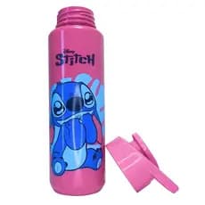 Garrafa De Água Squeeze Stitch Disney Plástico 700ml