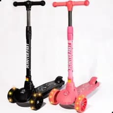 Patinete Infantil Dobrável Skate Ajustável até 70kg Para Meninos e Meninas