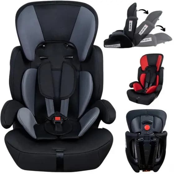 Cadeira P Auto Infantil 9 A 36kg - Vira Assento Com Cinto 5 Pontos Infantil