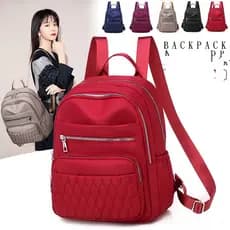 Bolsa de Nylon Impermeável Moda Feminina Bolsa de Ombro Simples Bolsa Casual Bolsa Com Pingente 1230