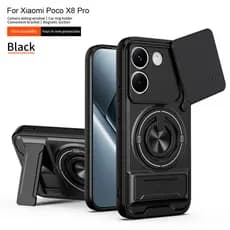 Capa Magnética À Prova De celular Choque Capinha Do Xiaomi Poco X8 Pro Max Armadura , De Com Suporte De An