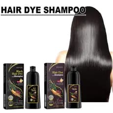 Shampoo de cabelo preto Polygonum Head Black Essence Preto Hidratante Limpeza de cabelo Manutenção Shampoo macio