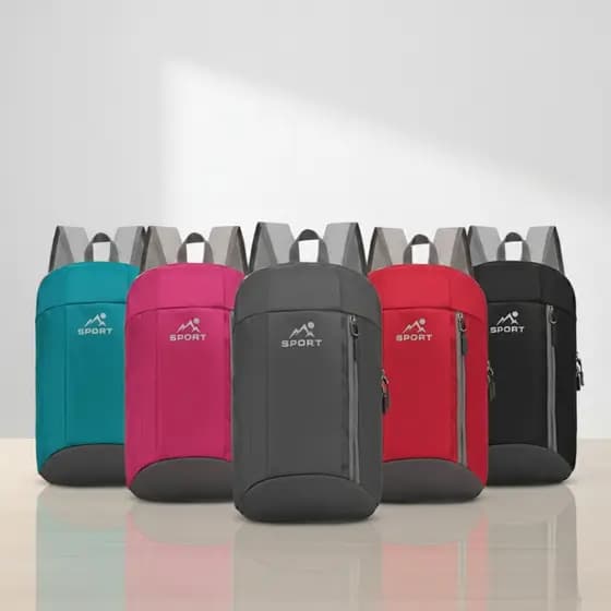 Mochila Pequena Esportiva Unissex Compacta e Resistente – Academia, Escola, Passeio ou Viagem