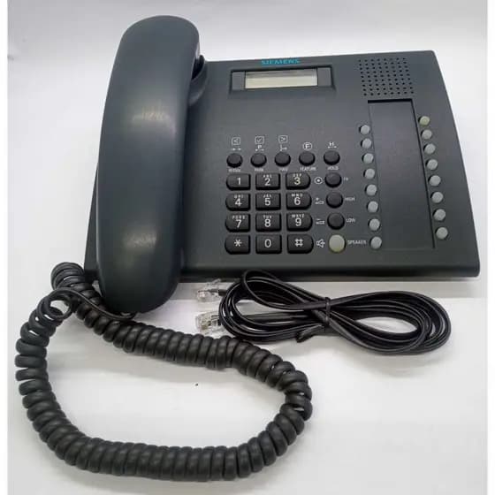 TELEFONE SIEMENS KS 822 P/ CENTRAIS SIEMENS SEMINOVO (substitui o KS 3030)